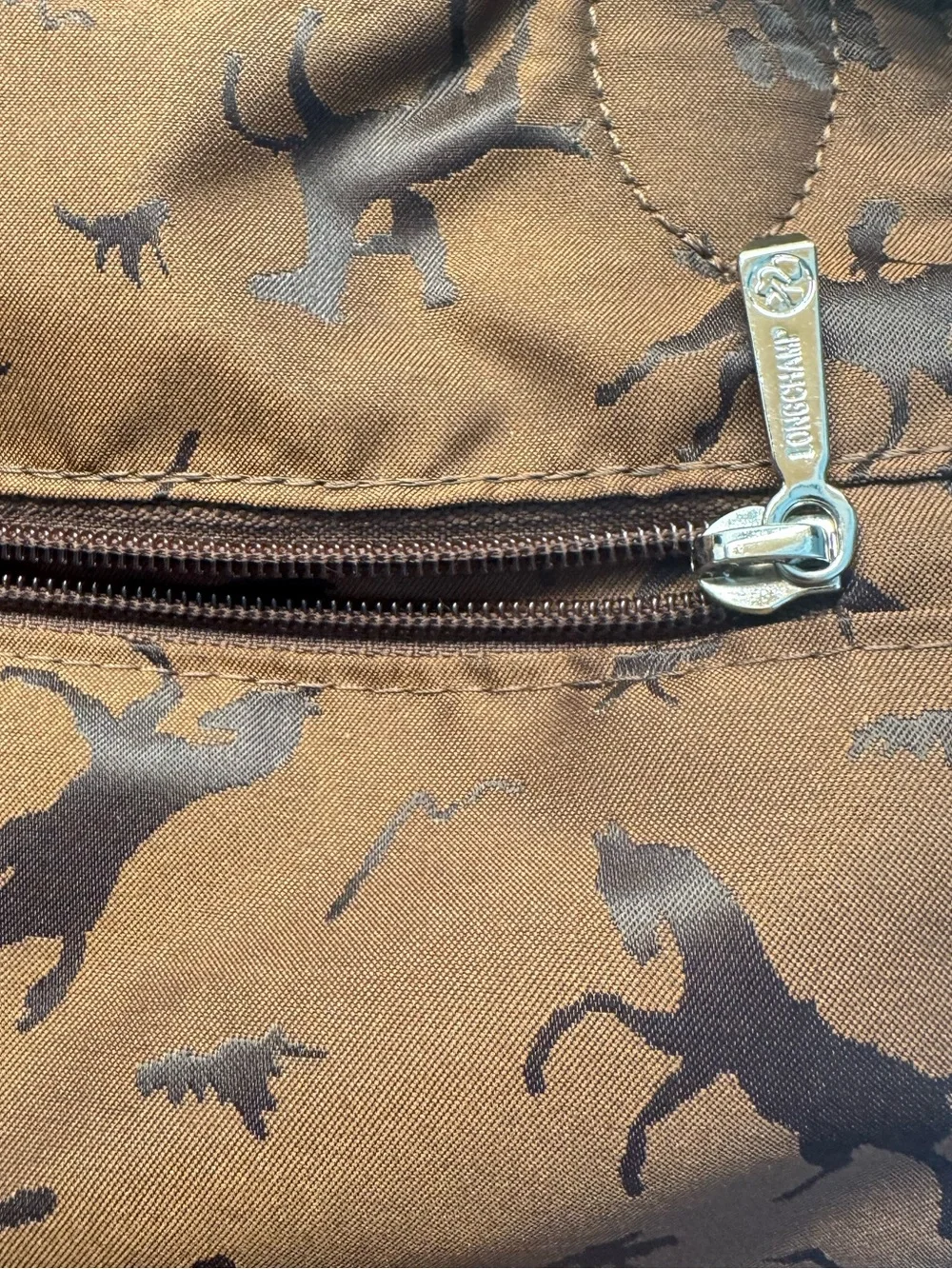 Longchamp Le Pliage Cuir Tote Bag Beige Blush Leather
